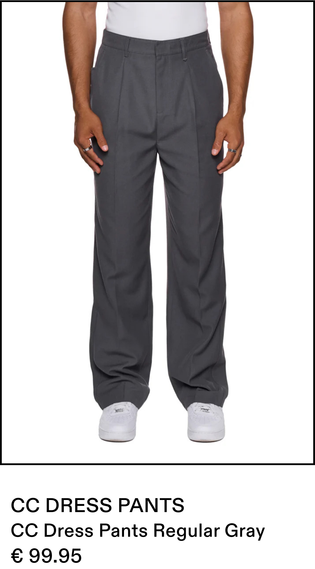 CC Dress Pants Regular Gray