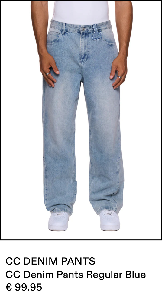 CC Denim Pants Regular Blue