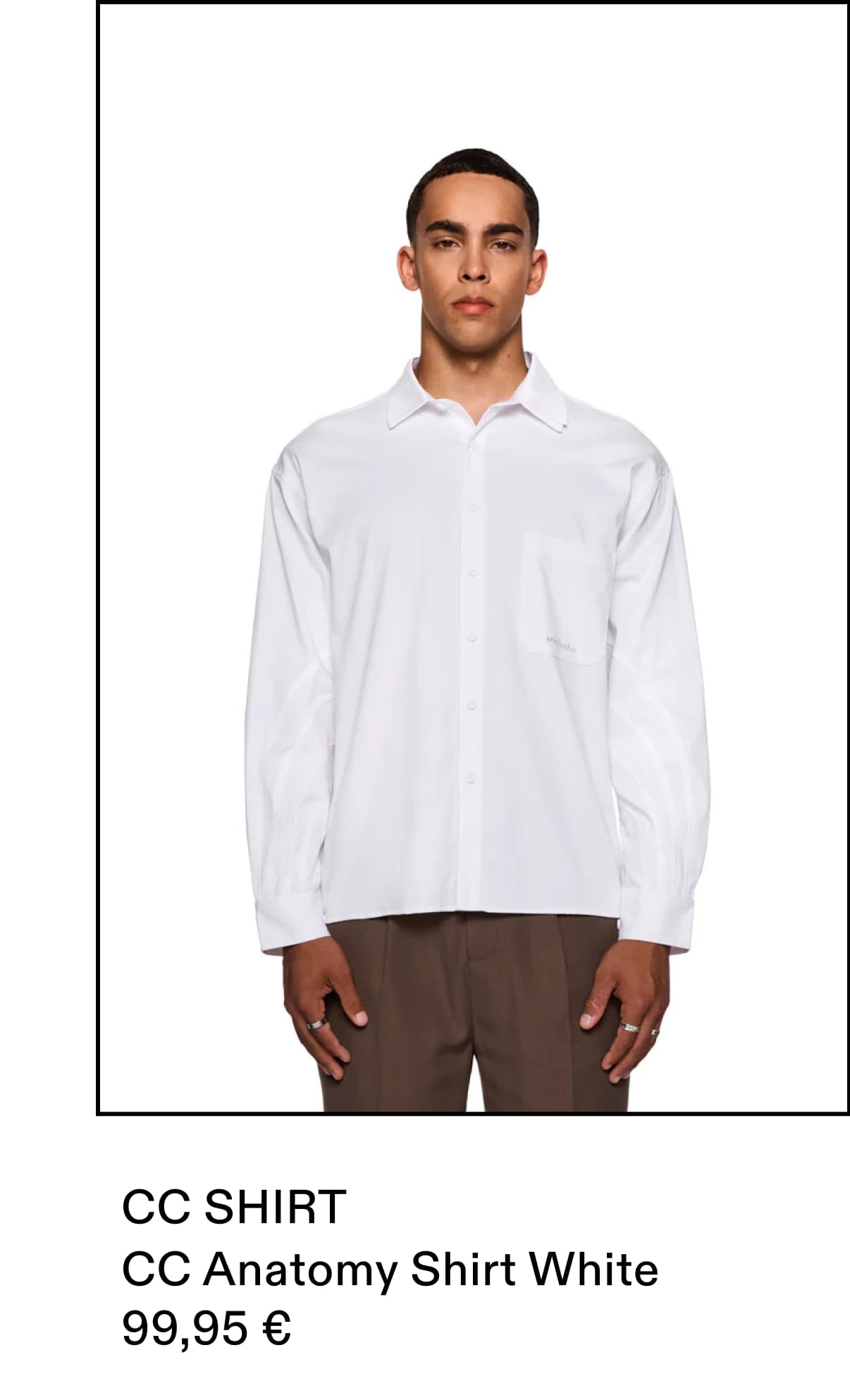 CC Anatomy Shirt White