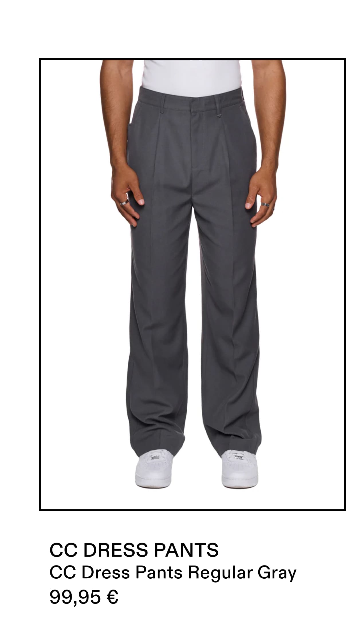 CC Dress Pants Regular Grey