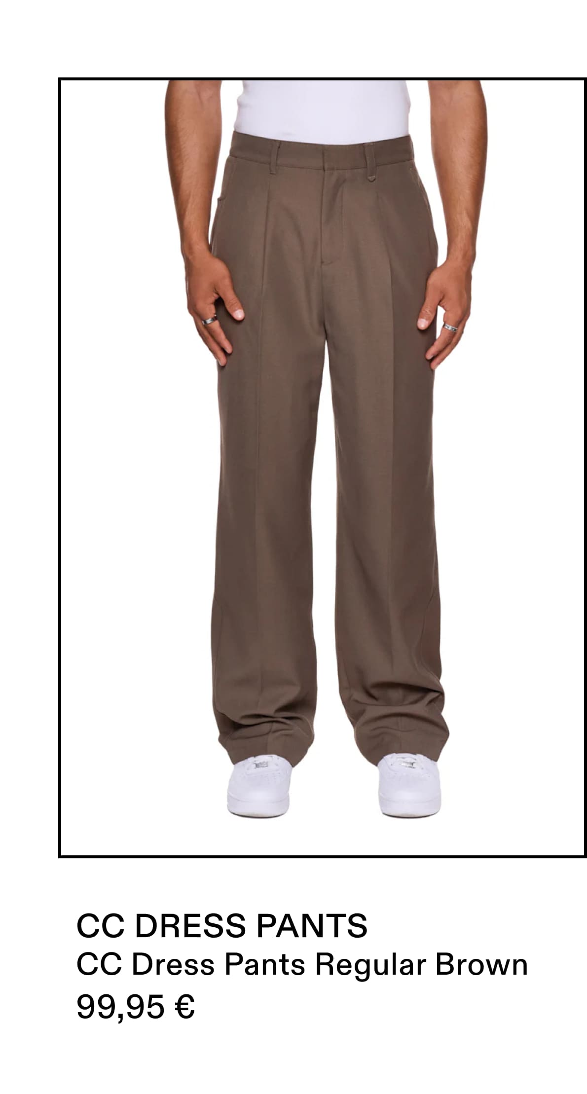 CC Dress Pants Regular Brown