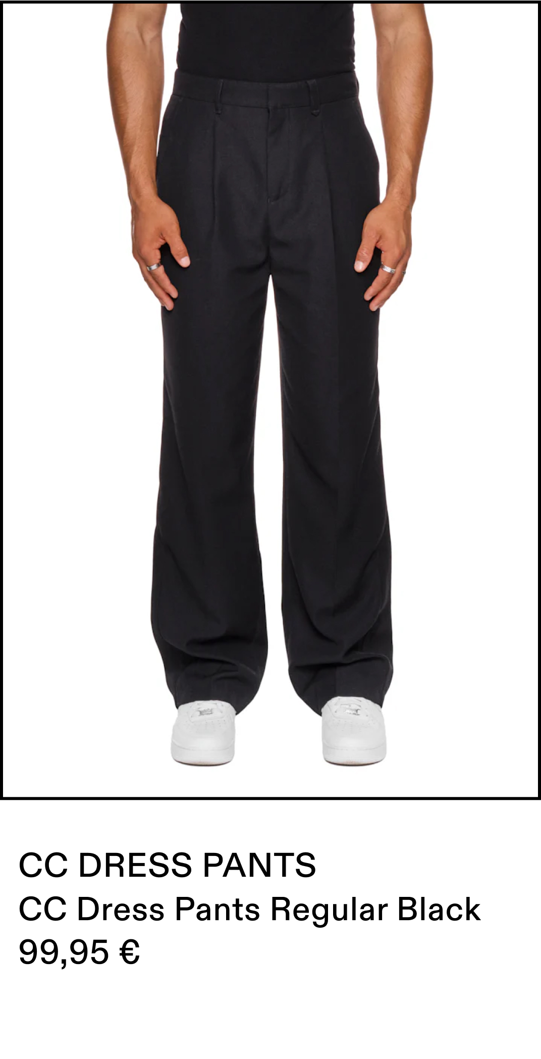 CC Dress Pants Regular Black