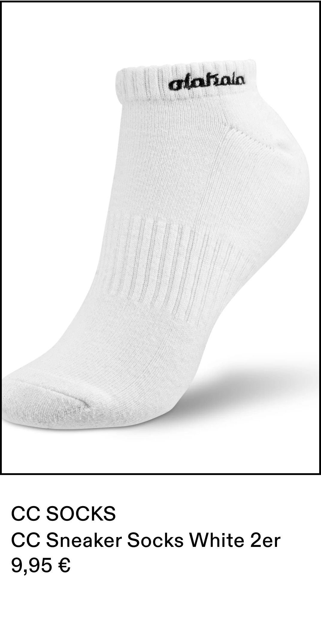 CC Sneaker Socks White 2er-Pack