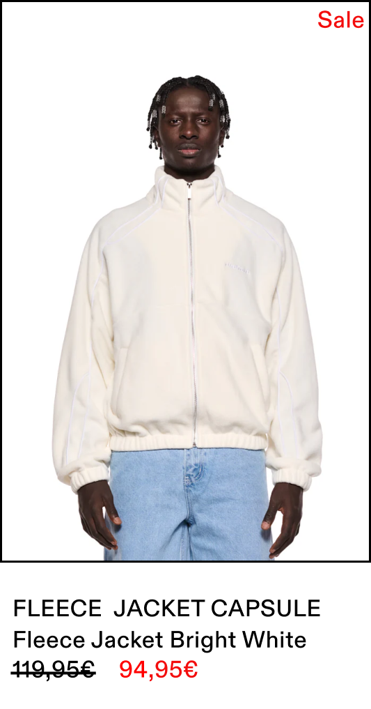 Fleece Jacket Bright White