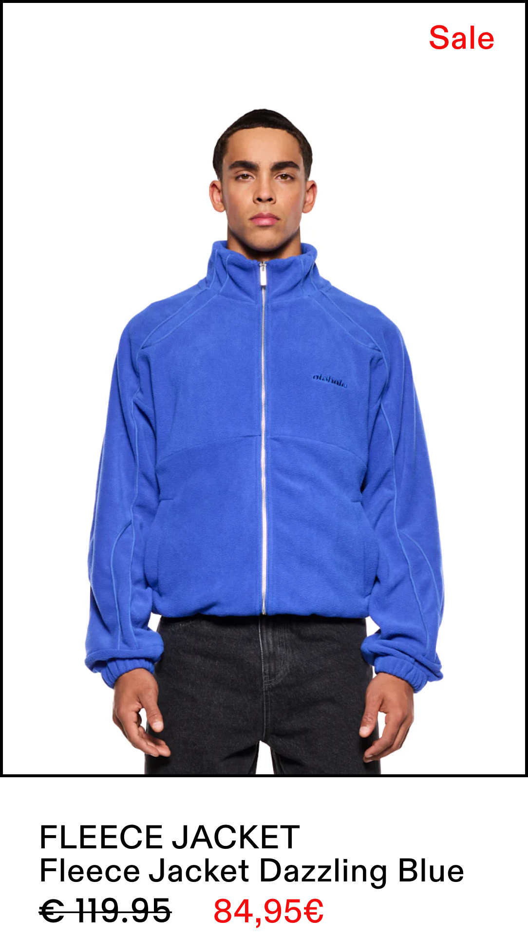 Fleece Jacket Dazzling Blue