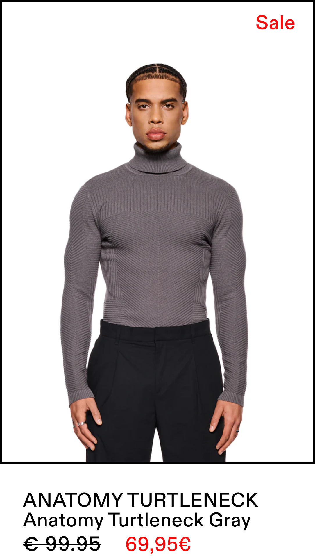 Anatomy Turtleneck Gray