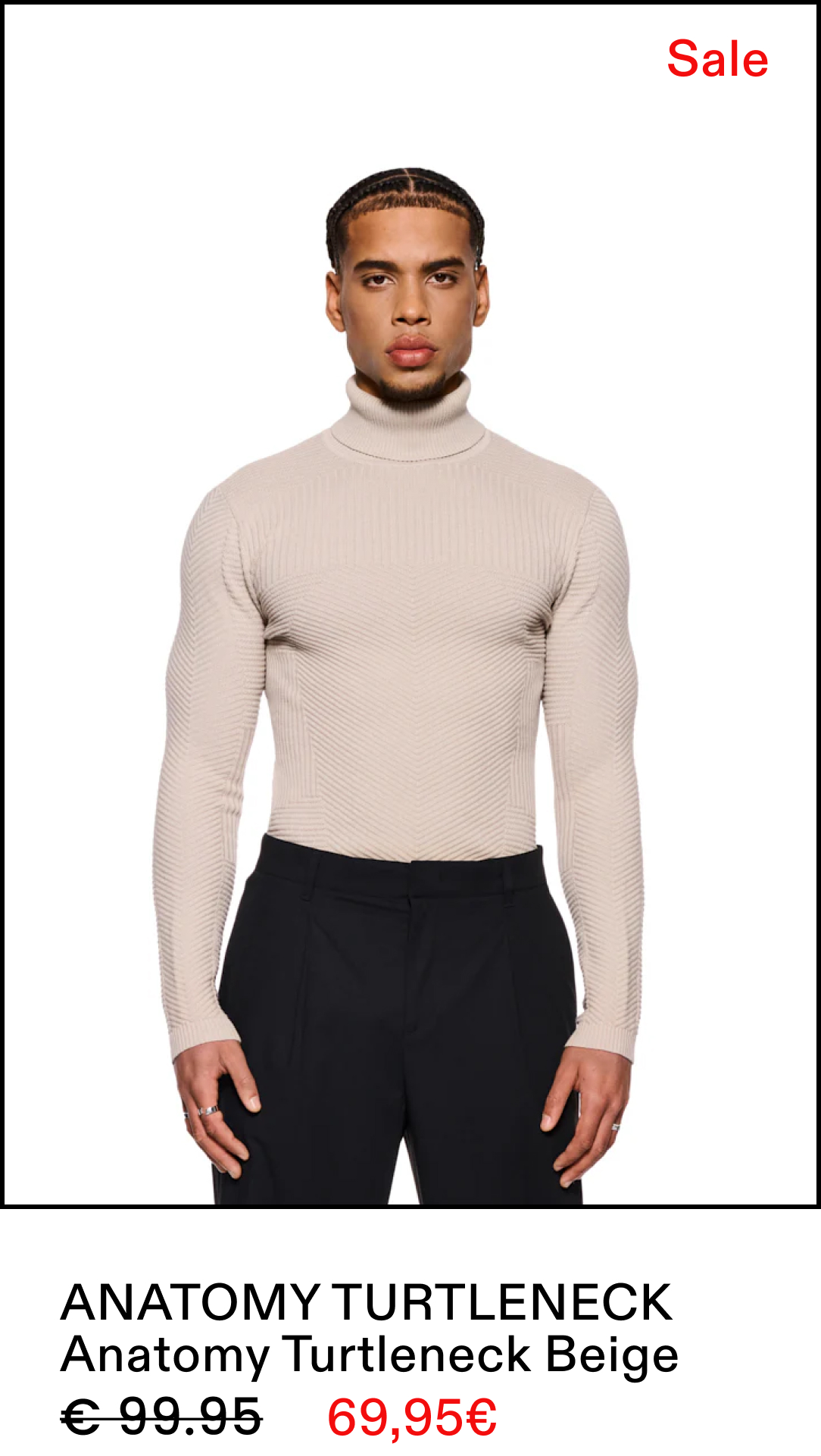 Anatomy Turtleneck Beige