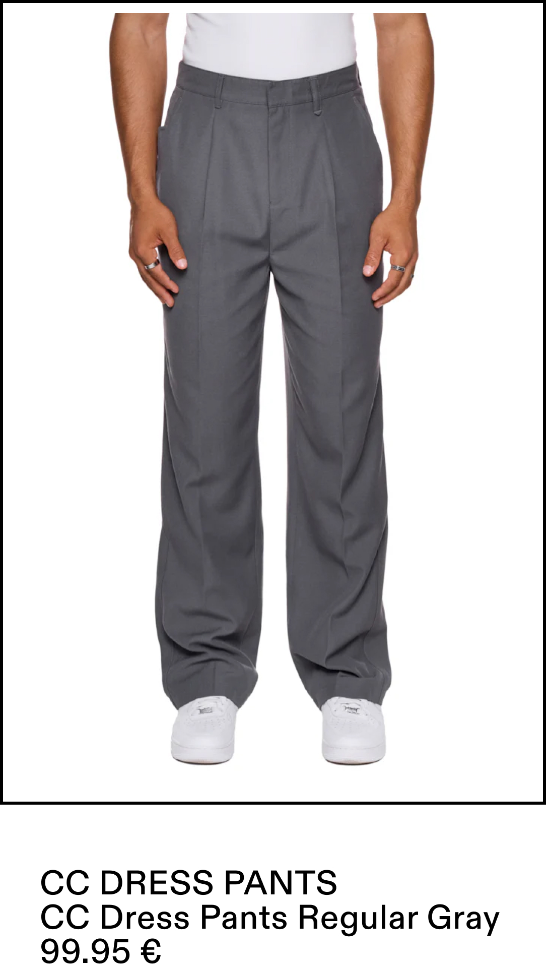 CC Dress Pants Regular Gray