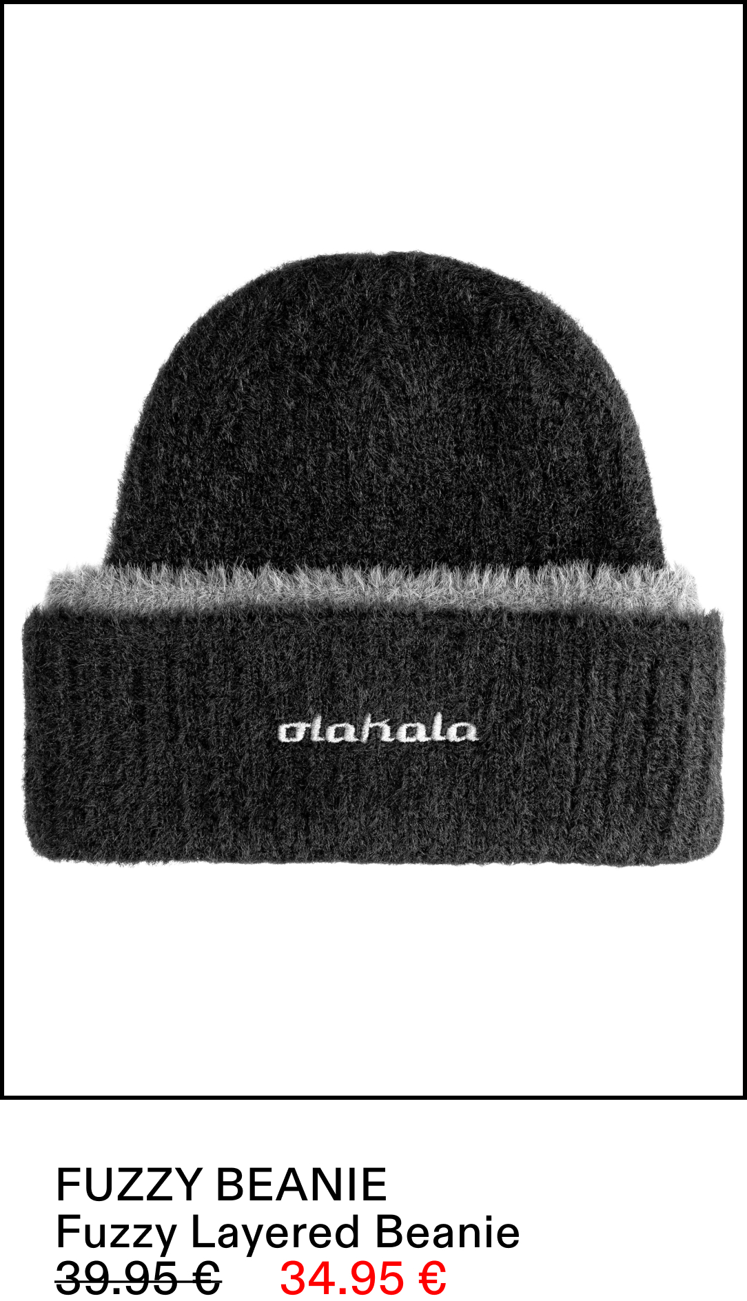 Fuzzy Layered Beanie