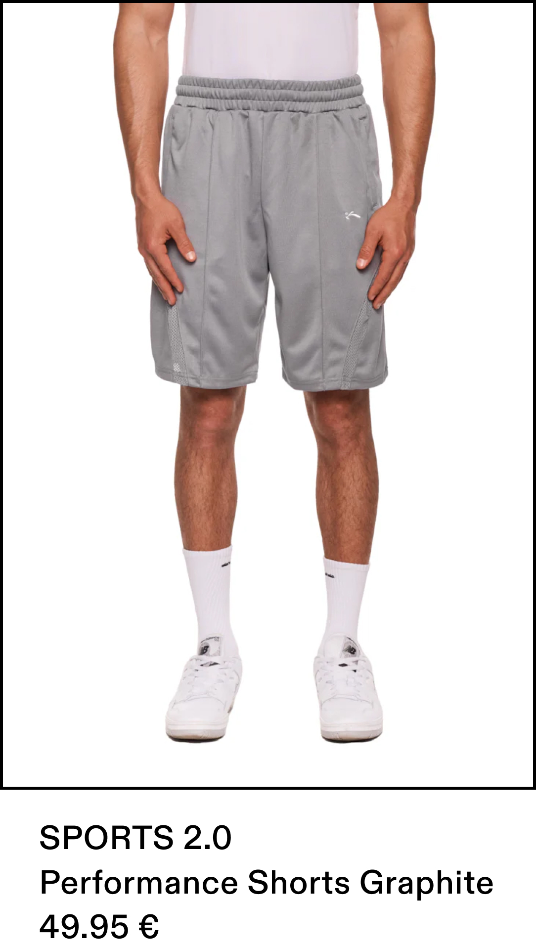 Sports Performance Shorts Graphite