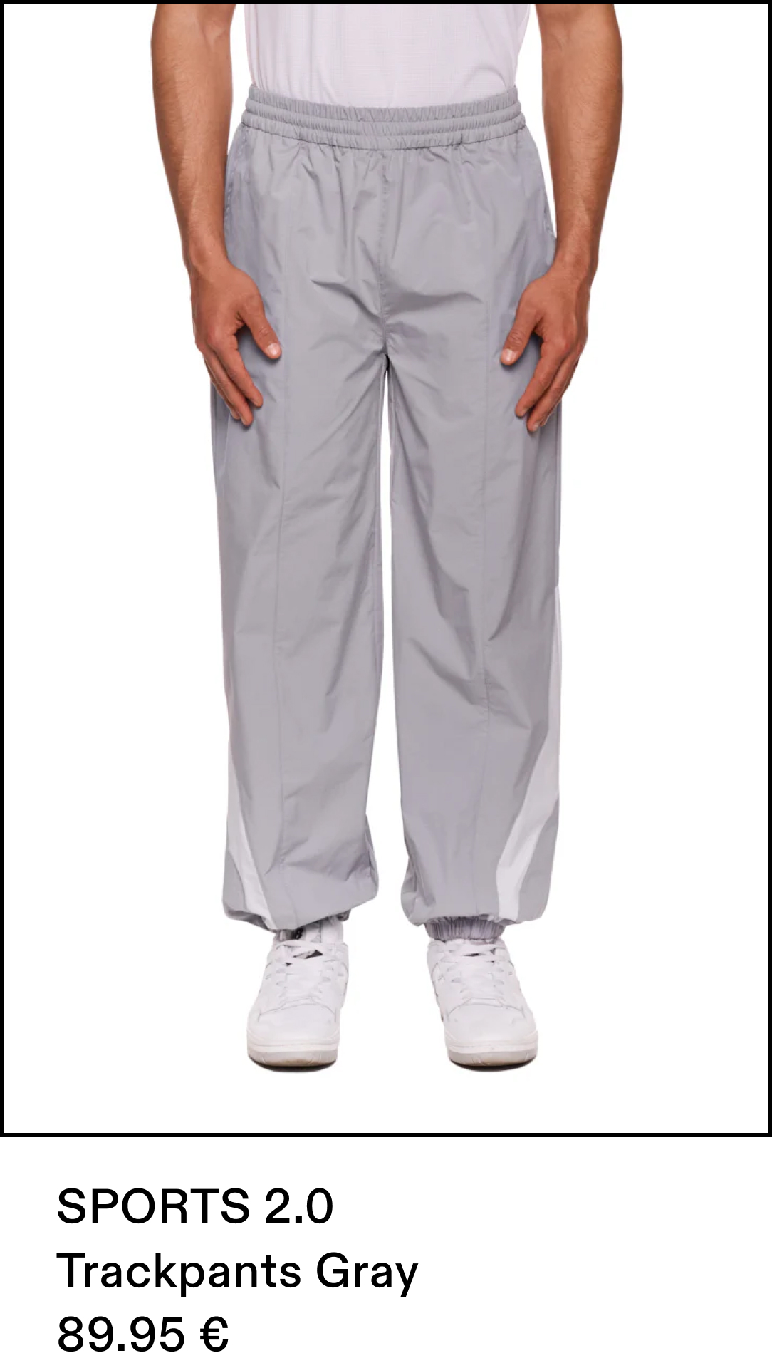 Sports Trackpants Gray