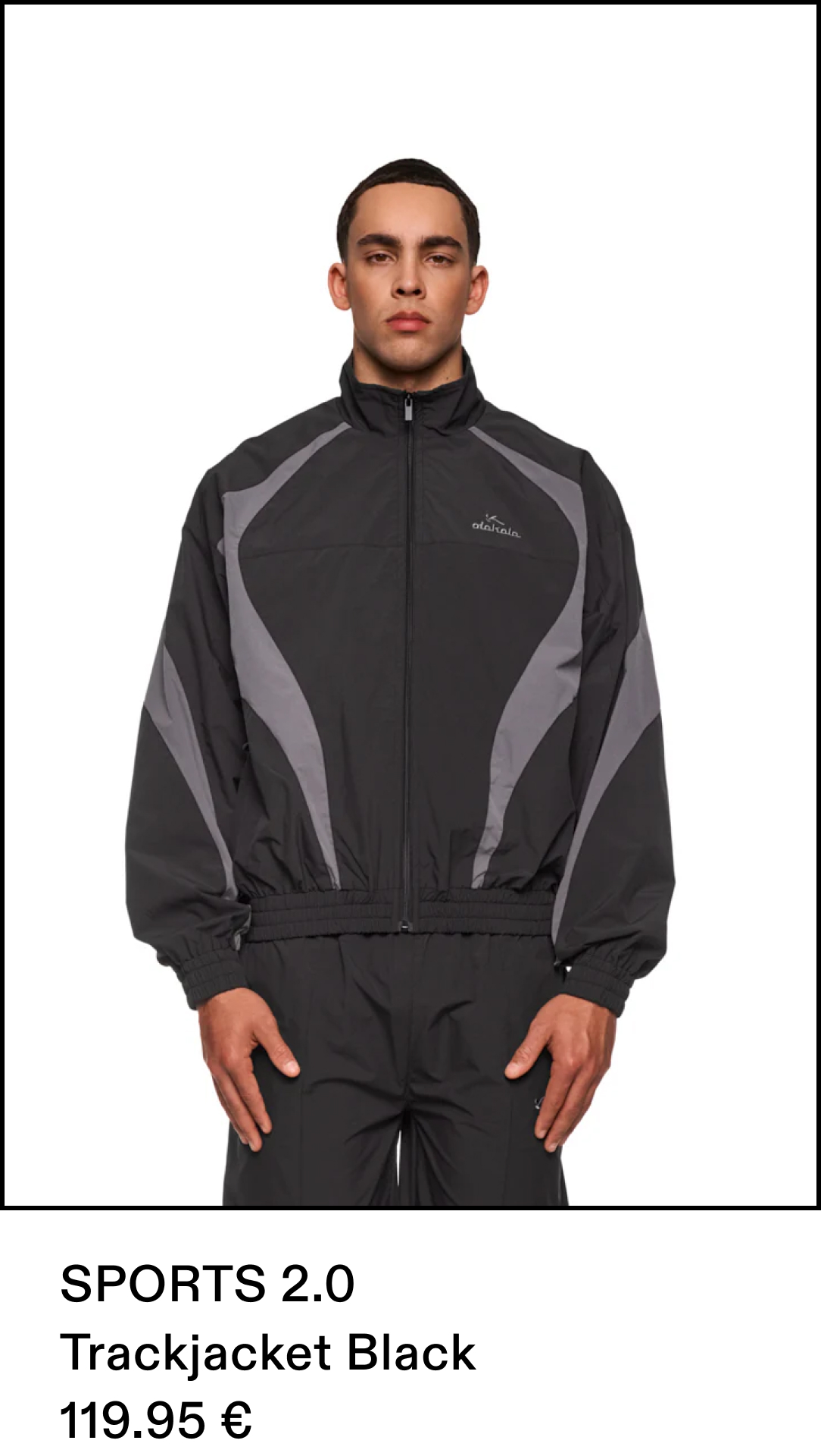 Sports Trackjacket Black