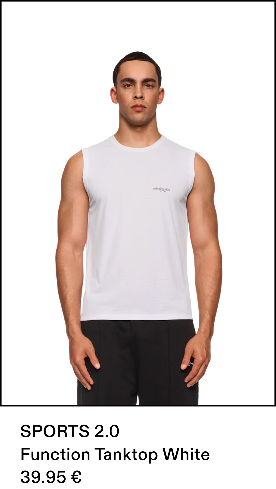 Sports Function Tanktop White